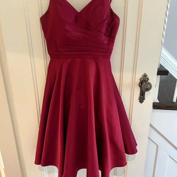 Burgundy Formal Dress - Picture 2 of 13